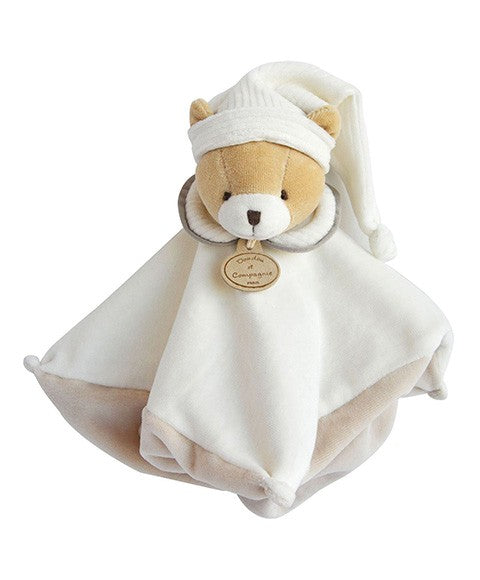 Doudou 202 - L'Original ! - Doudou plat Ours gris - 25 cm
