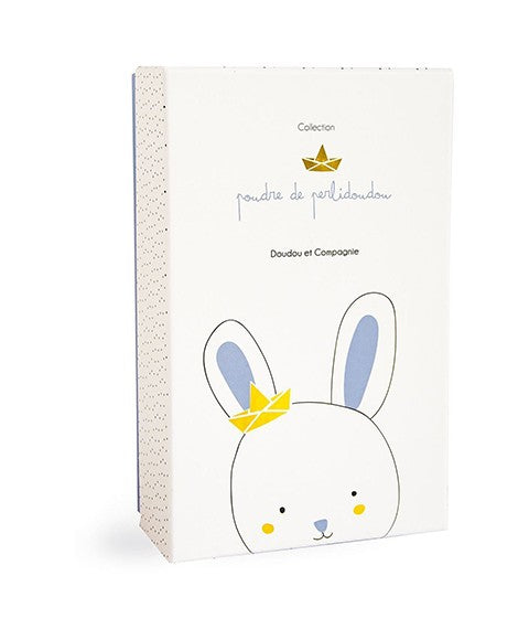 Peluche lapin matelot bleu - 25 cm