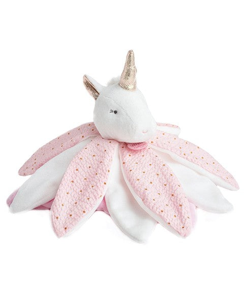 DOUDOU Attrape-rêve Doudou pétale licorne