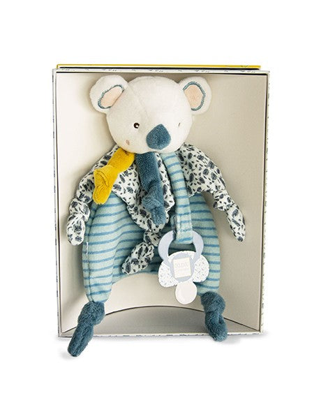 Doudou attache sucette koala Yoca - 20 cm