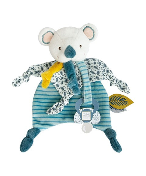 Doudou attache sucette koala Yoca - 20 cm