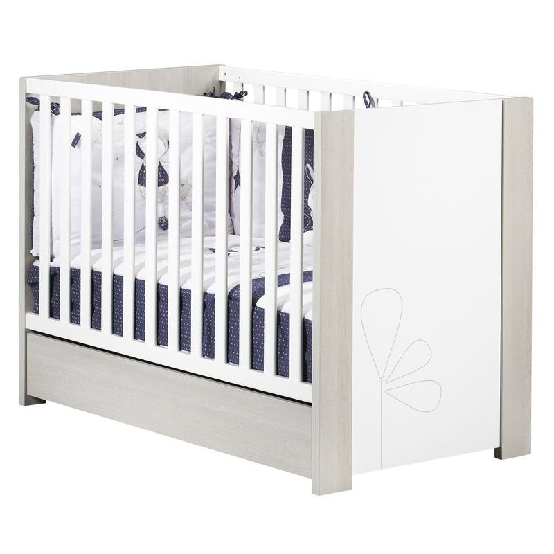 Sauthon LIT BEBE 120x60 AVEC DECOR NEW OPALE