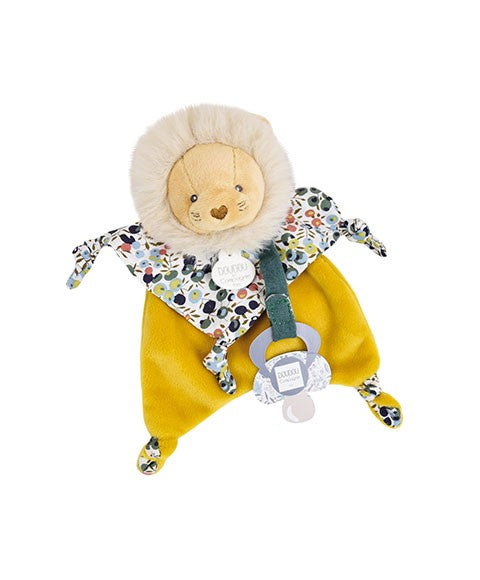 BOH'AIME - LION doudou attache sucette