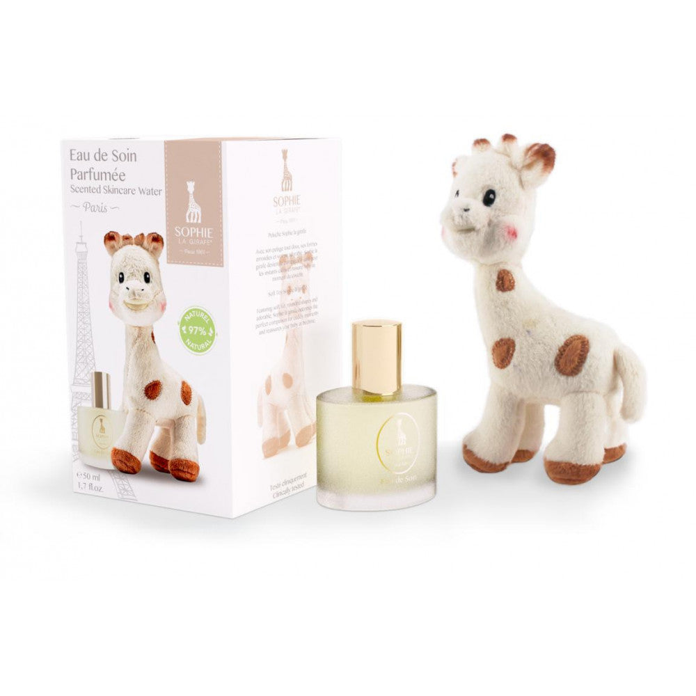 Coffret Sophie la girafe® - Eau de Soin parfumée 50ml + peluche
