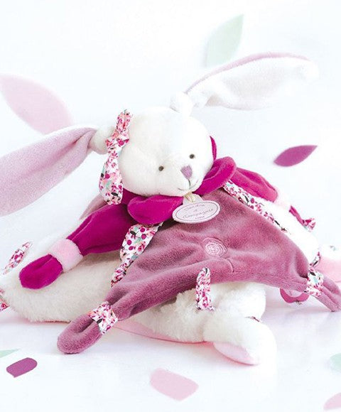 DOUDOU Cerise le lapin doudou plat