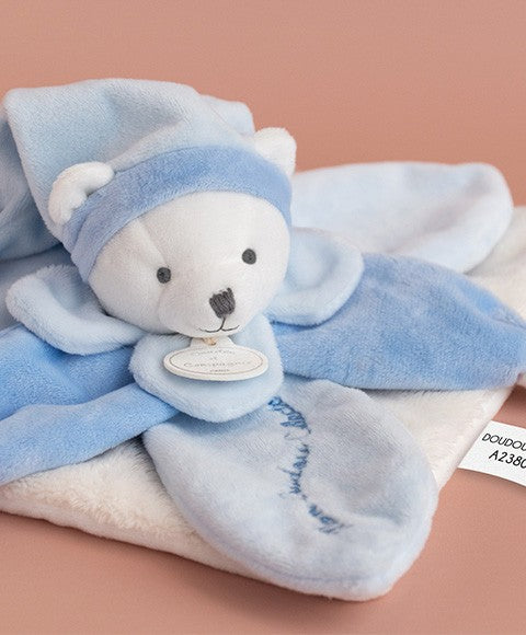 DOUDOU Collector Flat comforter Blue bear