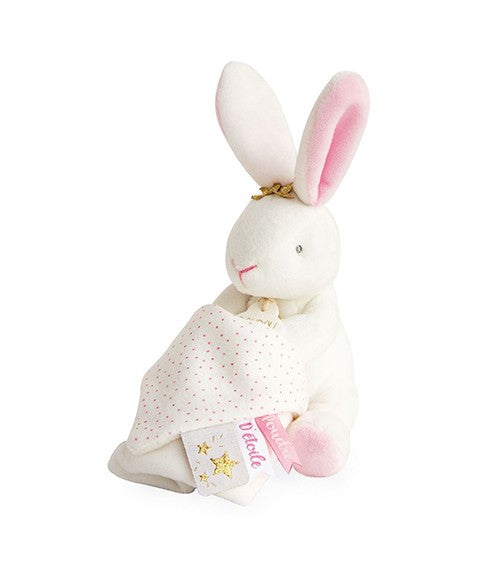 DOUDOU RABBIT STAR - puppet with cuddly toy