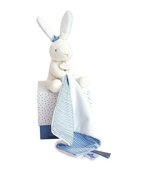 DOUDOU RABBIT SAILOR - puppet with cuddly toy