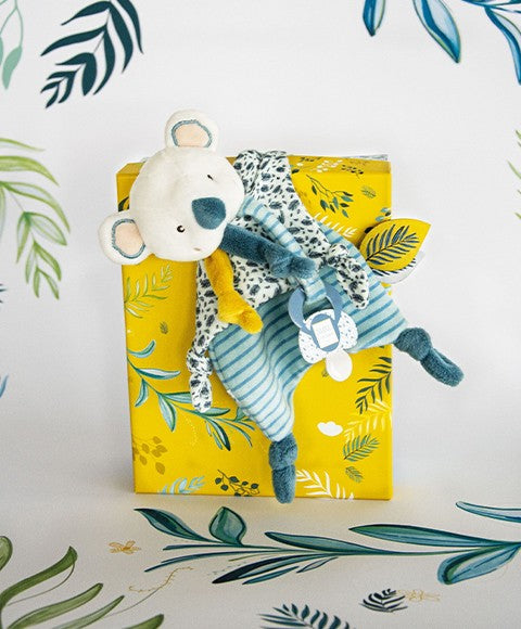 Doudou attache sucette koala Yoca - 20 cm