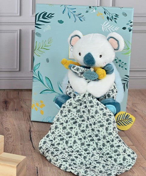 Coffret peluche Koala Yoca avec Doudou - 15 cm
