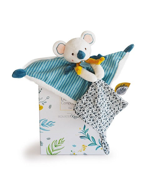 Doudou plat Yoca le koala - 25 cm