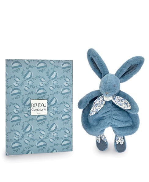 Lapin DOUDOU® - Doudou lapin Bleu - 29 cm