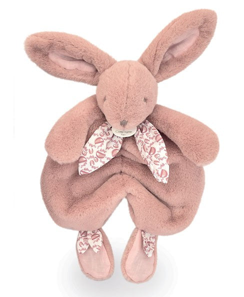 Lapin DOUDOU® - Doudou lapin Rose poudré - 29 cm