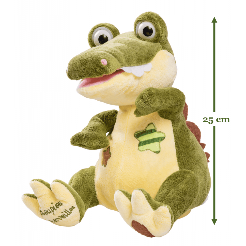 Paulo le croco - peluche animée