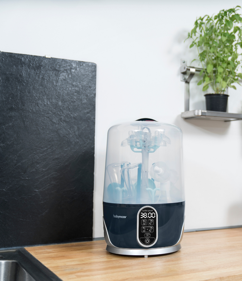 BABYMOOV Turbo Pure bottle sterilizer and bottle dryer