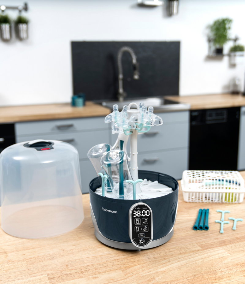 BABYMOOV Turbo Pure bottle sterilizer and bottle dryer