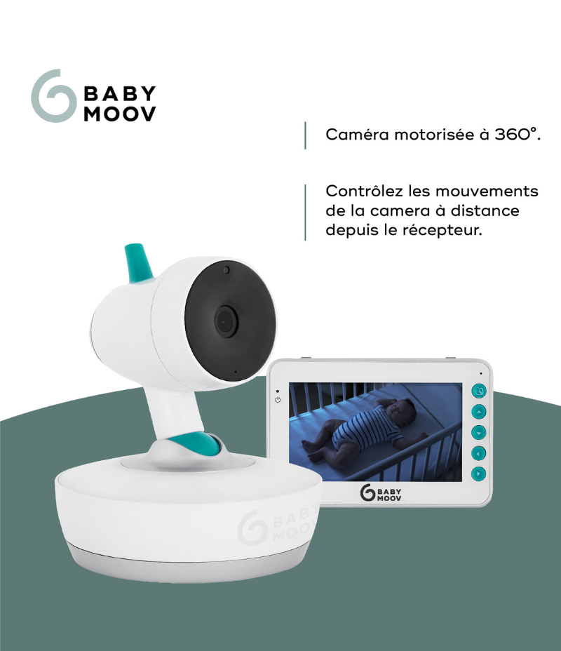BABYMOOV YOO-Moov Babyphone Vidéo 360°