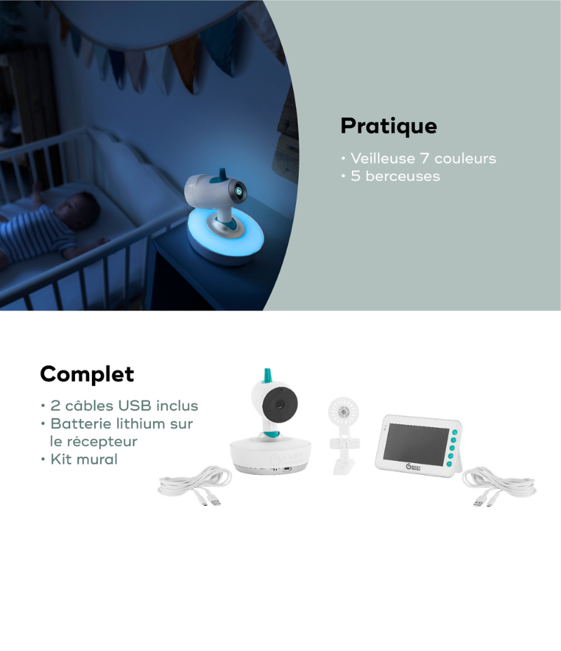 BABYMOOV YOO-Moov 360° Video Baby Monitor
