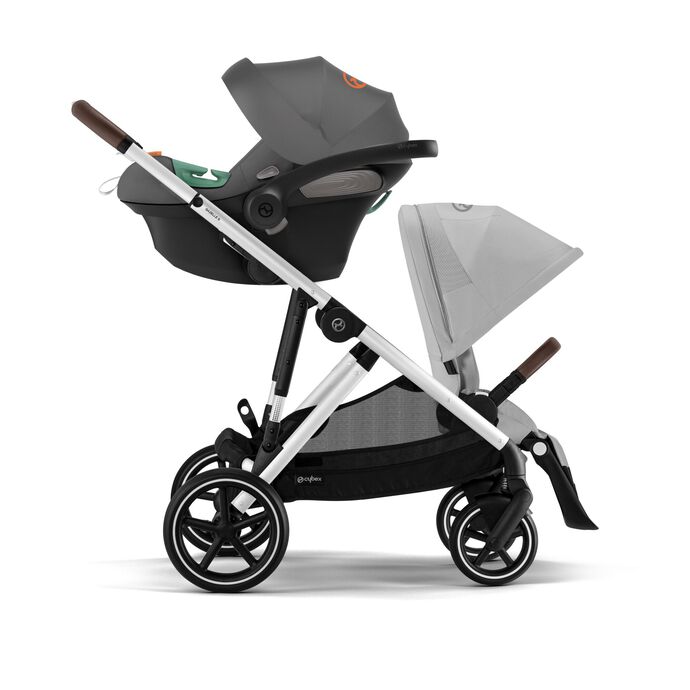 Cybex Poussette Double Gazelle S - Lava Grey