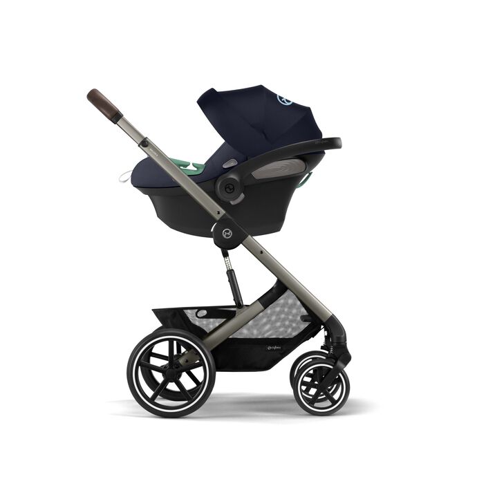 Cybex Balios S Lux Stroller Black Navy Blue