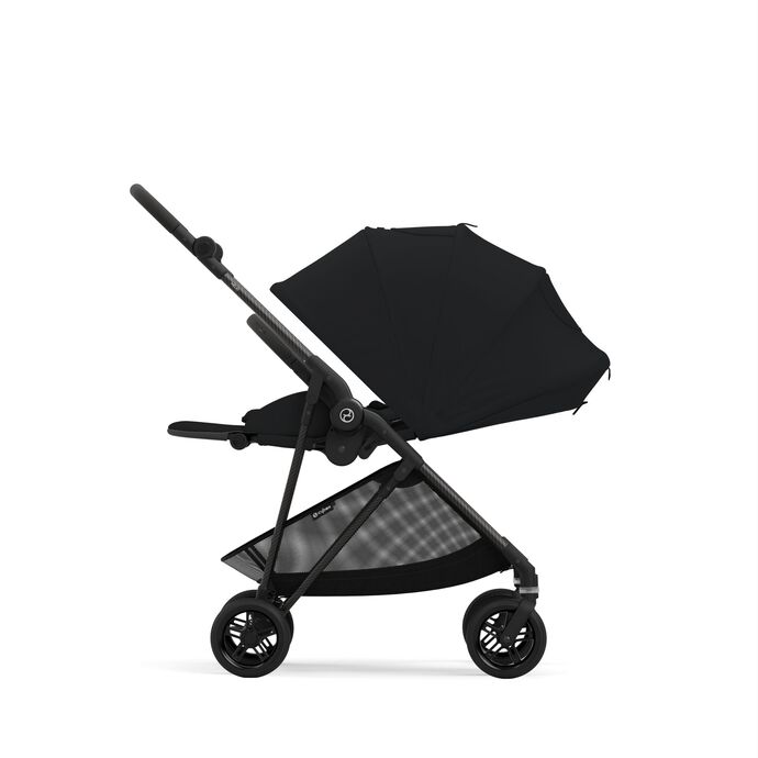 Cybex Melio Carbon Deep Black Stroller