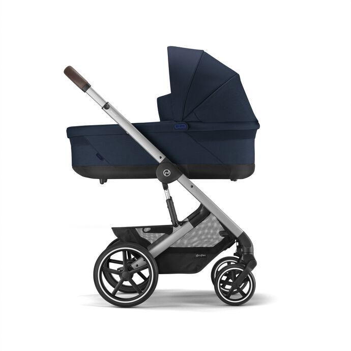 Cybex Balios S Lux Stroller Black Navy Blue