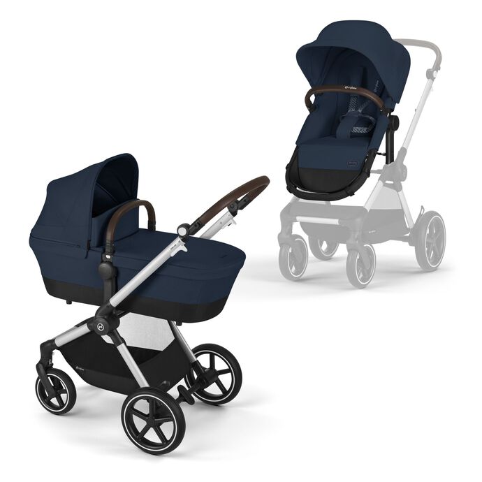 Cybex Eos Poussette 2 en 1 Ocean Blue