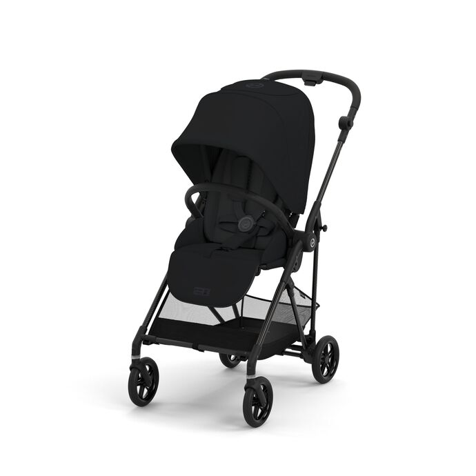 Cybex Melio Carbon Deep Black Stroller