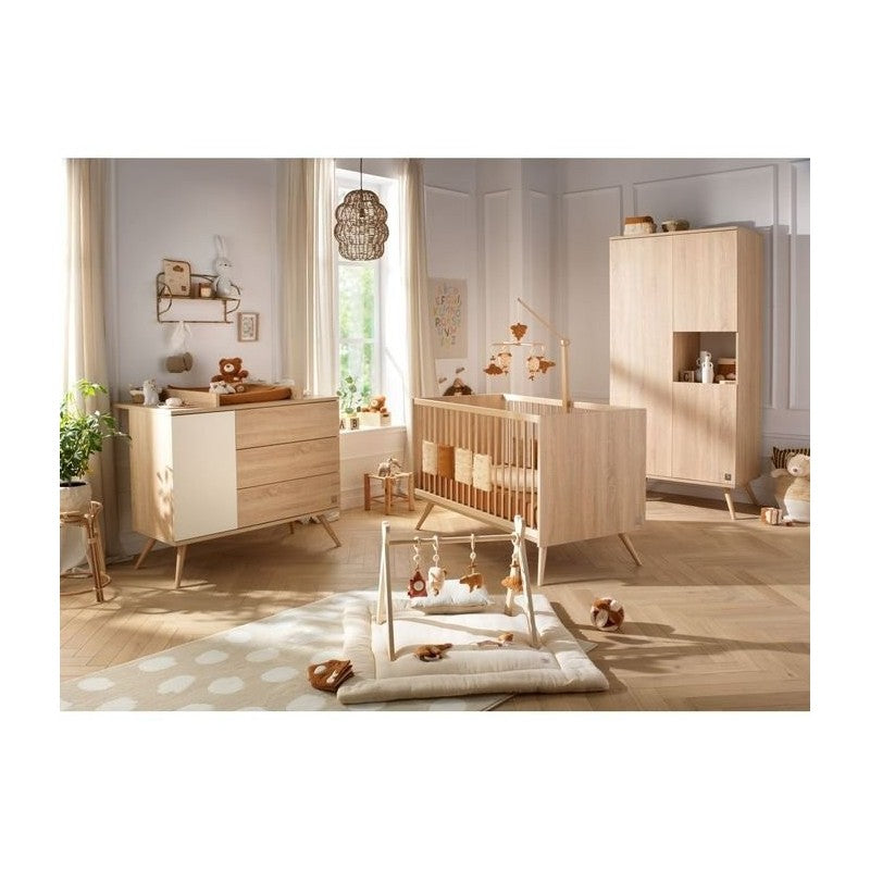 Little big bed 140x70 Bois Seventies