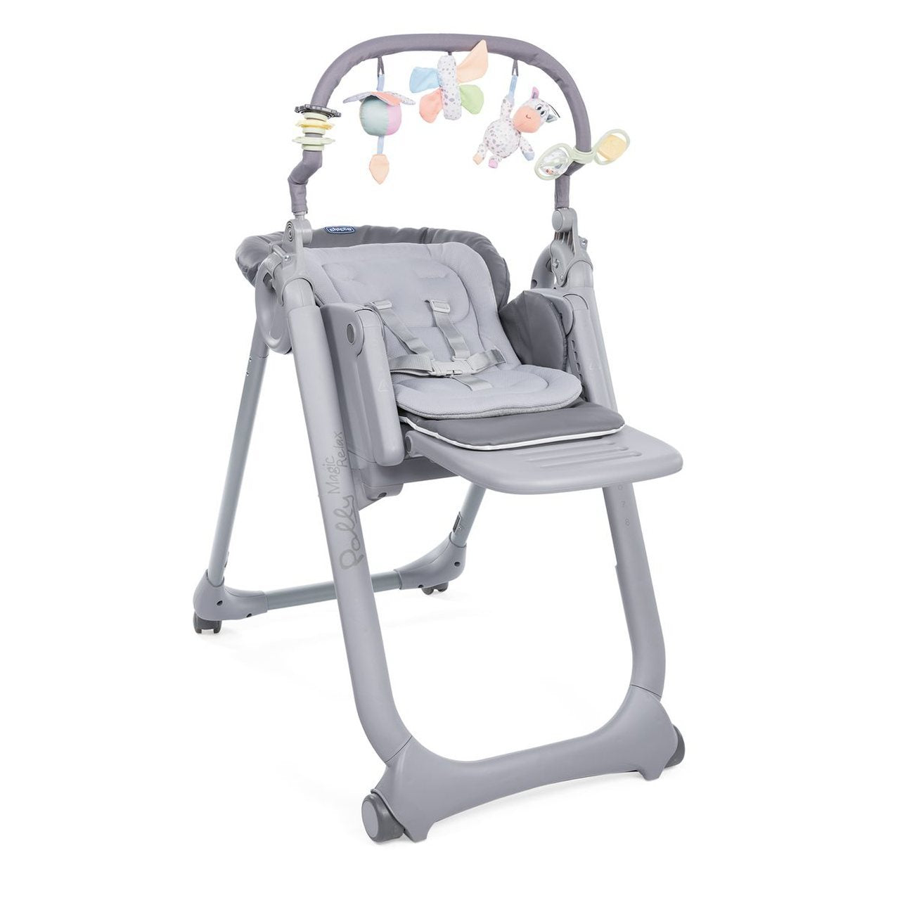 CHICCO CHAISE HAUTE BÉBÉ POLLY MAGIC RELAX - GRAPHITE