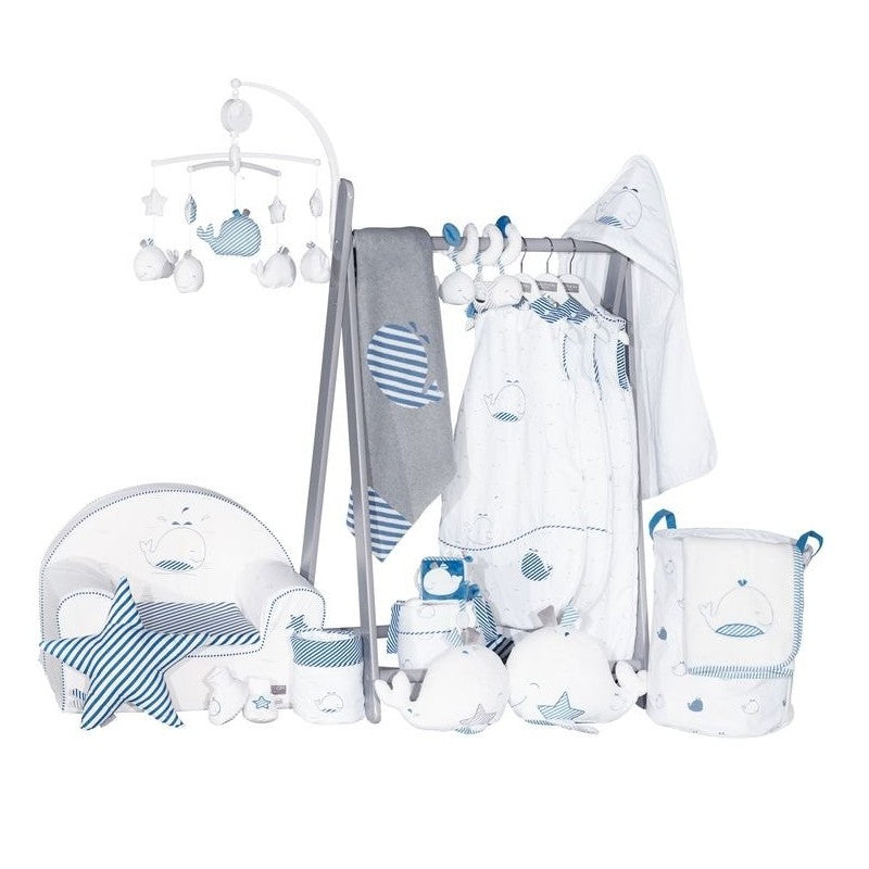 SAUTHON BLUE WHALE STAR CUSHION