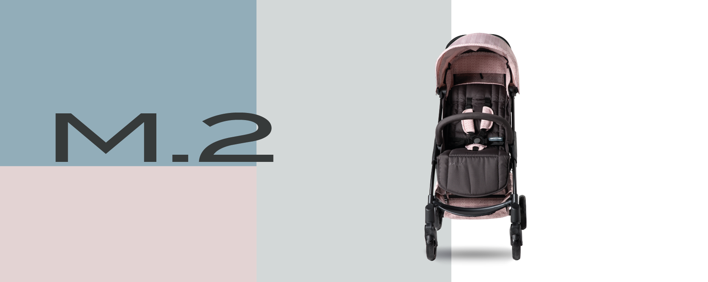 M2 Compact Stroller - Pink 