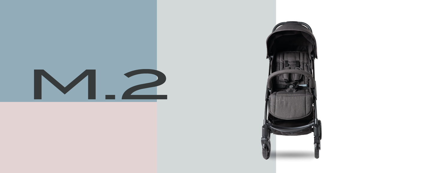 M2 Compact Stroller - Dark Gray 