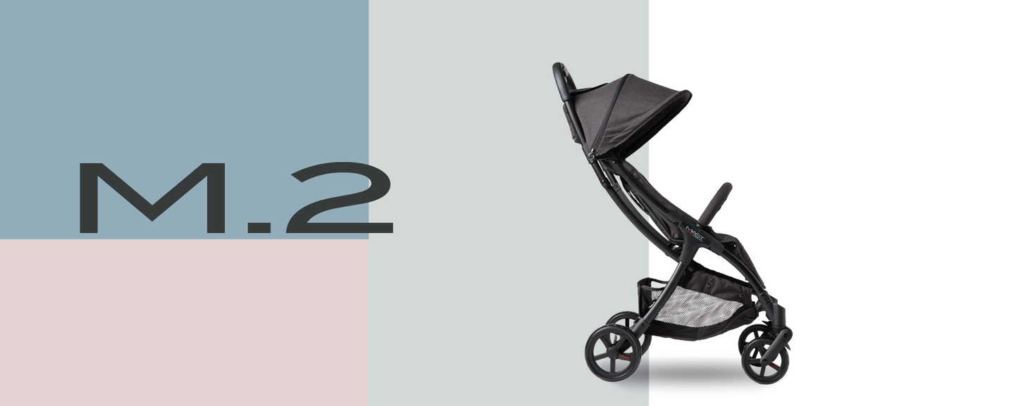 M2 Compact Stroller - Dark Gray 