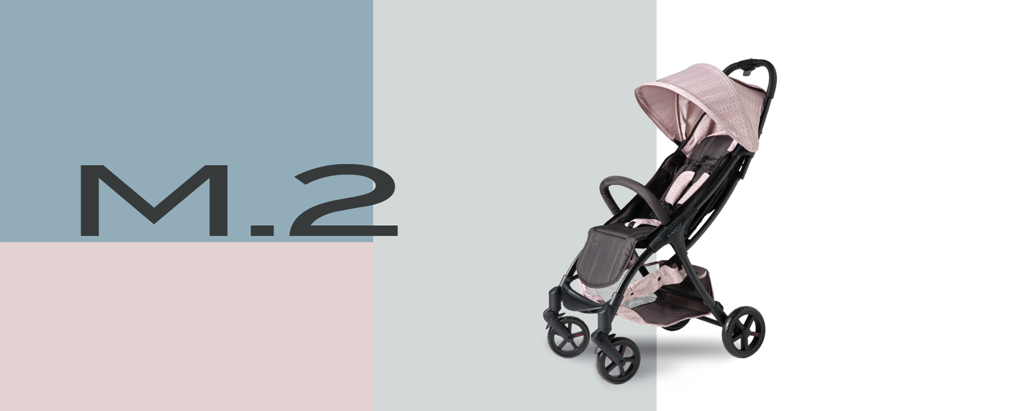 M2 Compact Stroller - Pink 