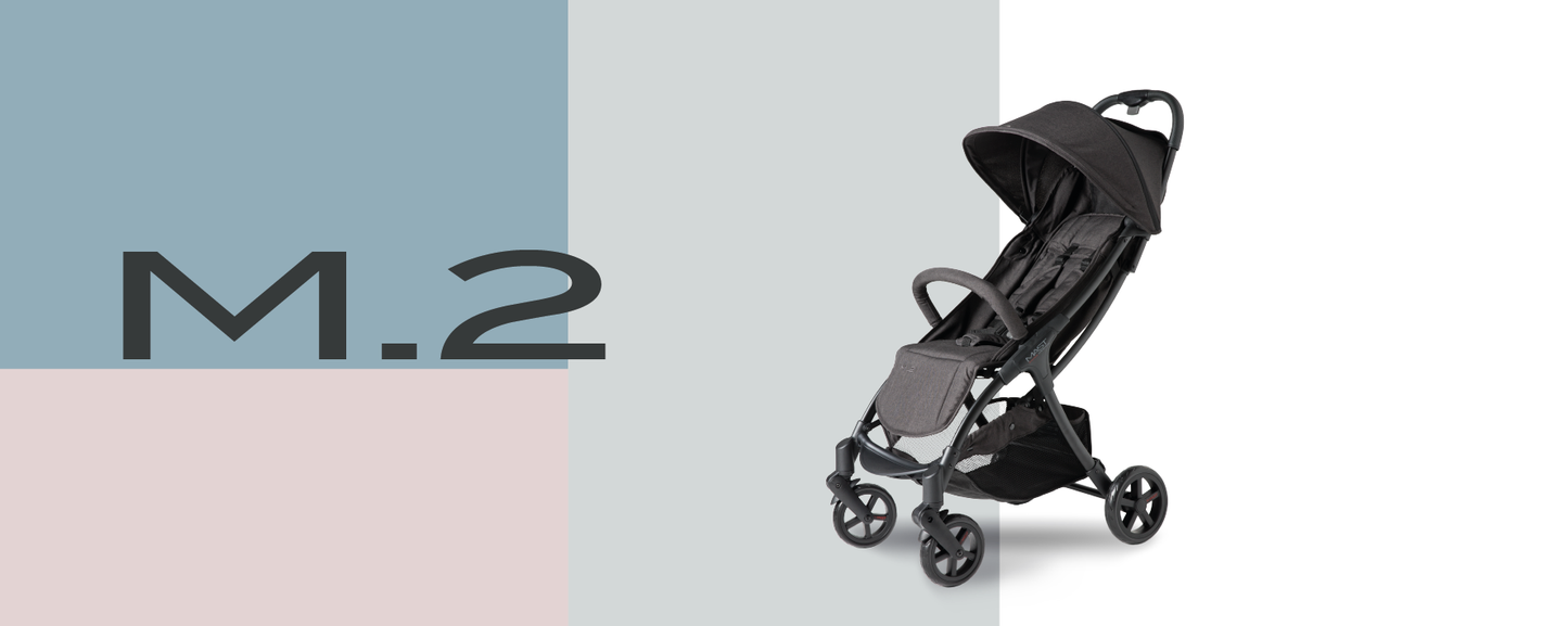 M2 Compact Stroller - Dark Gray 